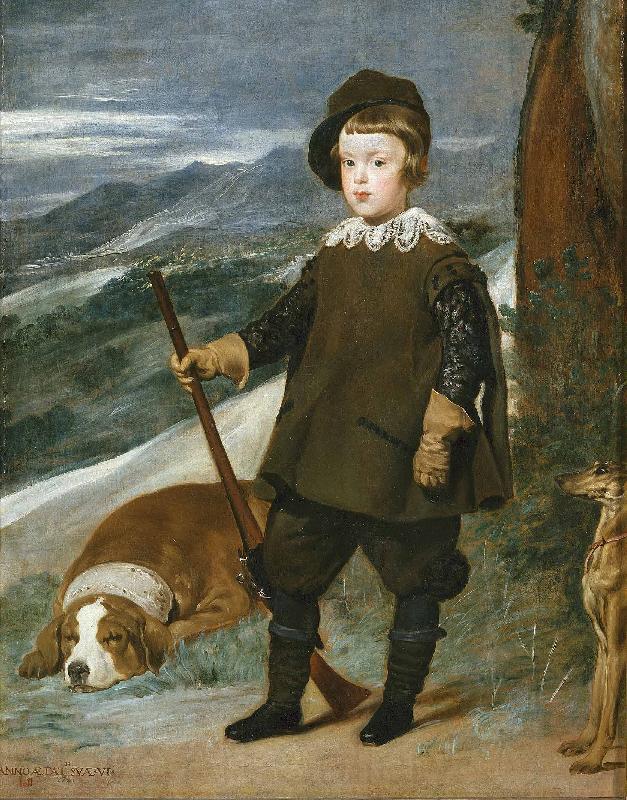 Diego Velazquez Prince Balthasar Charles as a Hunter France oil painting art